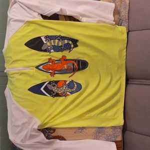 Long sleeve gecko swimshirt